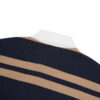 HOWS｜OLD School Striped POLO V.2 / Brown X NAVY
