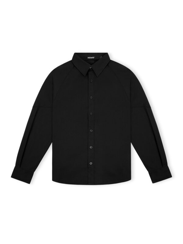 HOWS｜THE Noise LONG Sleeve Shirt / Black