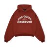 HOWS｜Quiet Obsever Hoodie / Brick RED