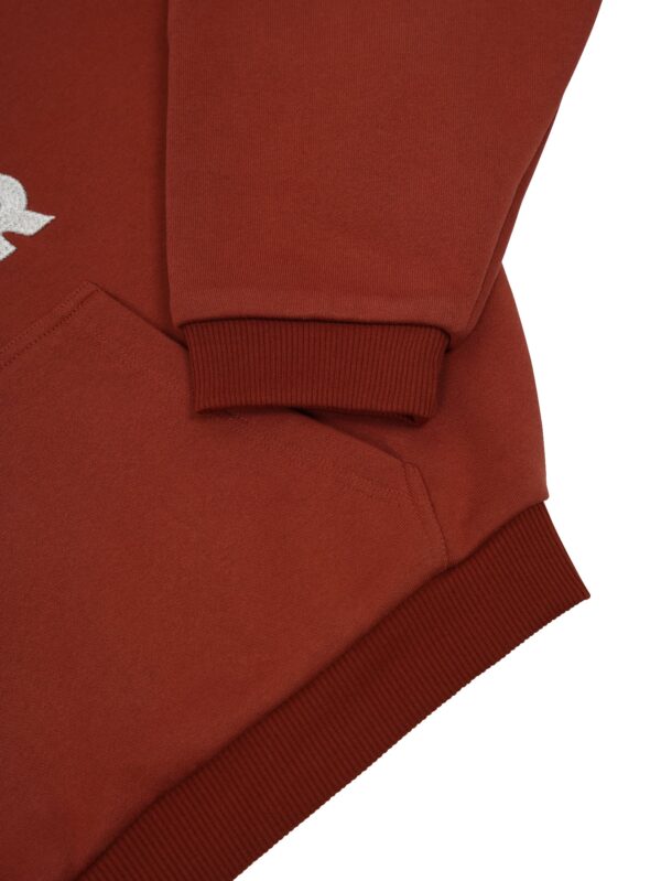 HOWS｜Quiet Obsever Hoodie / Brick RED