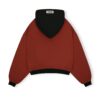 HOWS｜Quiet Obsever Hoodie / Black X RED