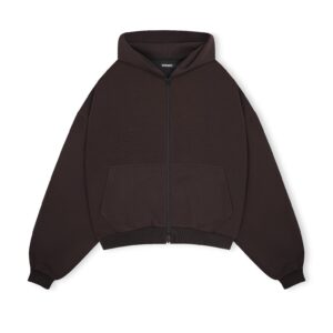 HOWS｜Hoodie Melton WOOL / Cacao