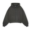 HOWS｜Hoodie Melton WOOL / MOSS