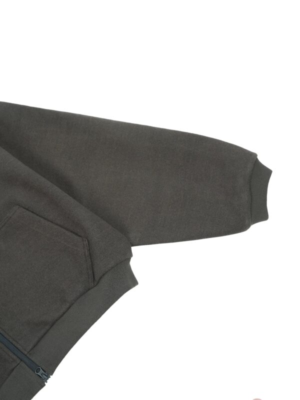 HOWS｜Hoodie Melton WOOL / MOSS