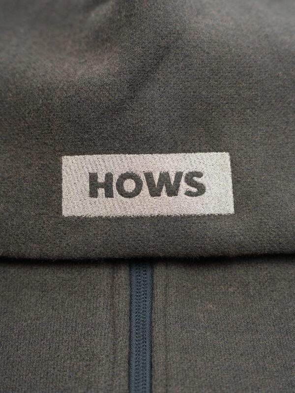 HOWS｜Hoodie Melton WOOL / MOSS
