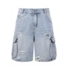 HOWS｜DARK Horse JEAN WASH Short / Light BLUE