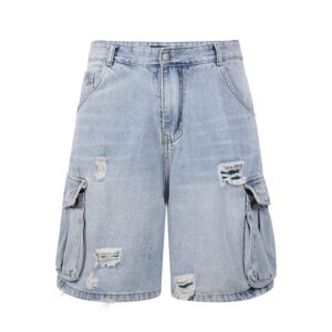 HOWS｜DARK Horse JEAN WASH Short / Light BLUE