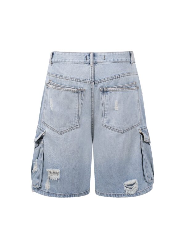 HOWS｜DARK Horse JEAN WASH Short / Light BLUE