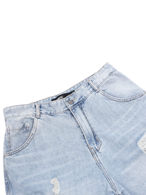 HOWS｜DARK Horse JEAN WASH Short / Light BLUE