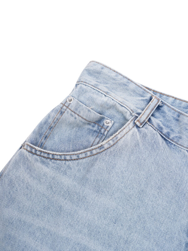 HOWS｜DARK Horse JEAN WASH Short / Light BLUE