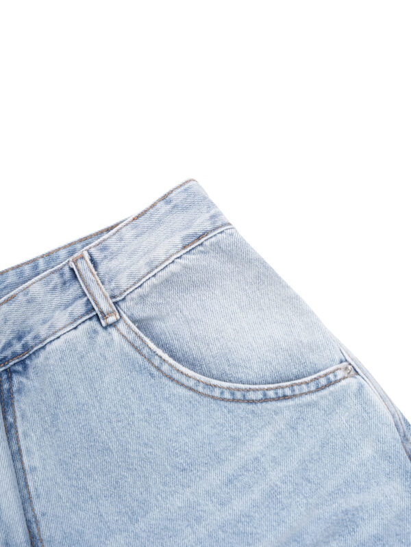 HOWS｜DARK Horse JEAN WASH Short / Light BLUE