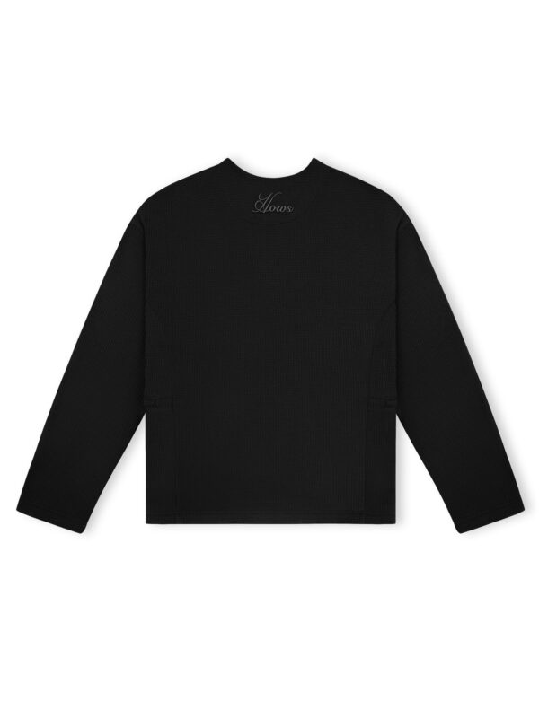 HOWS｜Sculpt Henley / Black