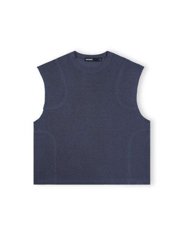 HOWS｜DARK Horse Tank Top / BLUE GREY