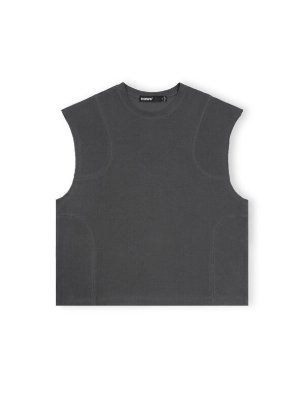 HOWS｜DARK Horse Tank Top / LEAD GREY