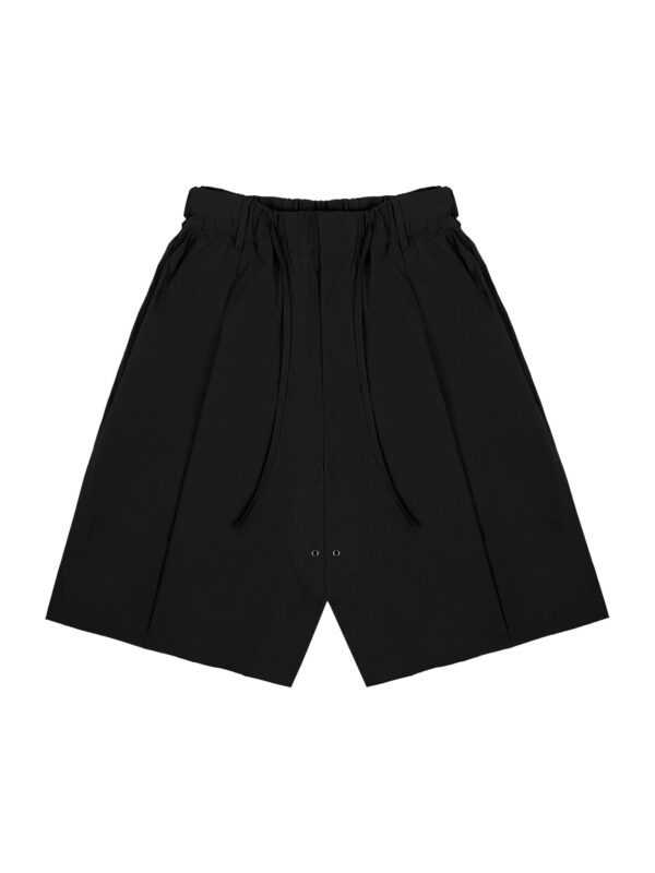 HOWS｜Nylon Windbreaker Short / Black
