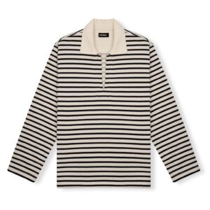 HOWS｜Urban Striped Classic Sweater / NAVY