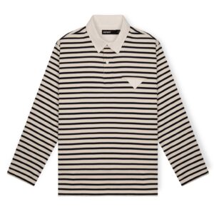 HOWS｜Urban Striped Classic POLO / NAVY