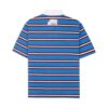 HOWS｜OLD School Striped POLO / NAVY X White