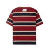HOWS｜OLD School Striped POLO / RED X NAVY