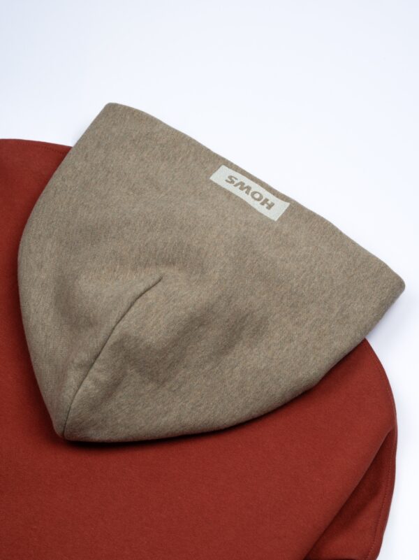 HOWS｜Quiet Obsever Hoodie / RED