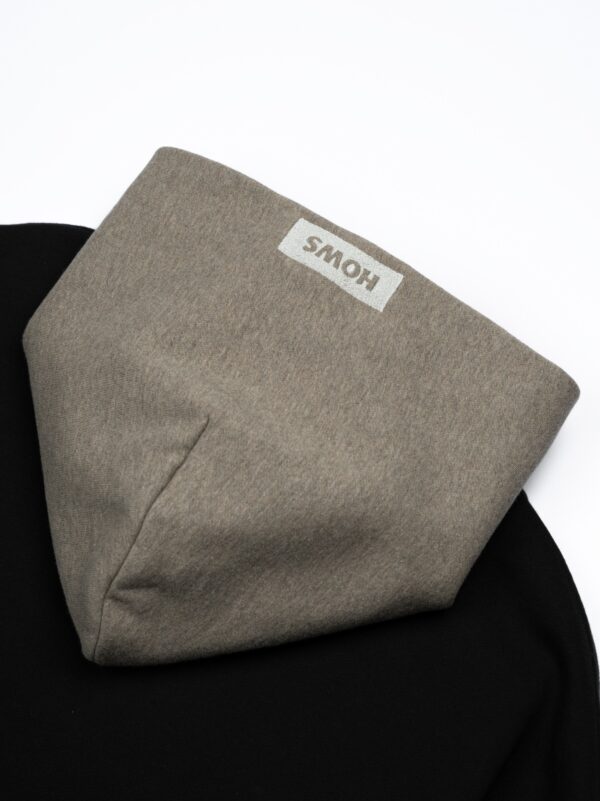 HOWS｜Quiet Obsever Hoodie / Black