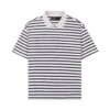 HOWS｜Striped POLO / BLUE