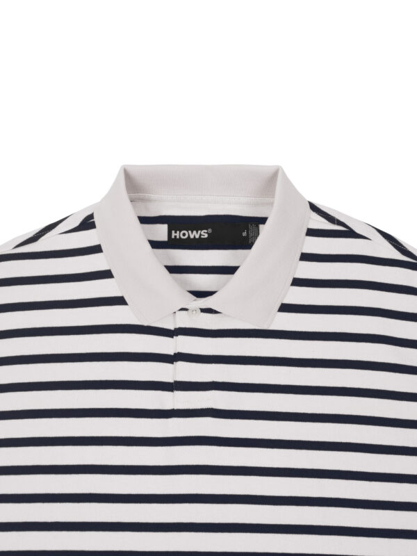 HOWS｜Striped POLO / BLUE