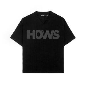 HOWS｜Relaxed THE Noise V-neck / Black