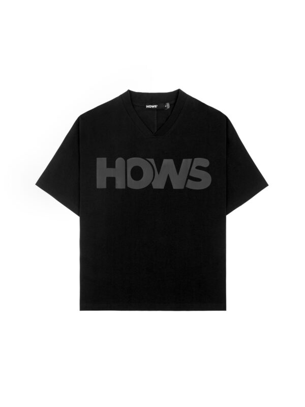 HOWS｜Relaxed THE Noise V-neck / Black