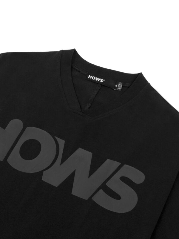 HOWS｜Relaxed THE Noise V-neck / Black