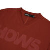 HOWS｜Relaxed THE Noise V-neck / RED