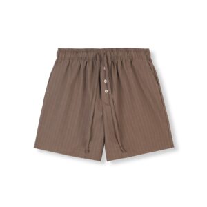 HOWS｜Urban Pinstripe Shorts / Brown