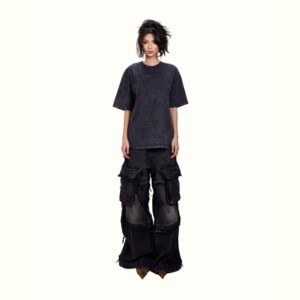 Duc Studio :D WASH T-SHIRT - RED