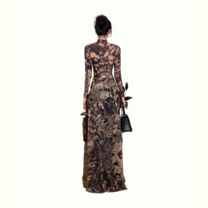 1 - 1 Duc Studio PATCHWORK ALL OVER DRESS