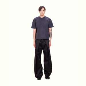 Duc Studio PLEATED KAKI PANTS - BLACK