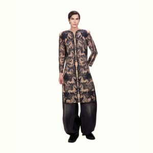 Duc Studio YAKUZA HORSE TATTOO ALL OVER DRESS - MALE