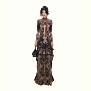 Duc Studio YAKUZA KOI FISH TATTOO ALL OVER DRESS