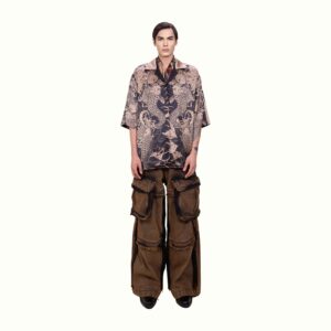 Duc Studio YAKUZA KOI FISH TATTOO CUBAN SHIRT