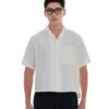 HOWS｜Layered Detail BOXY Shirt / White
