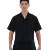 HOWS｜Layered Detail BOXY Shirt / Black