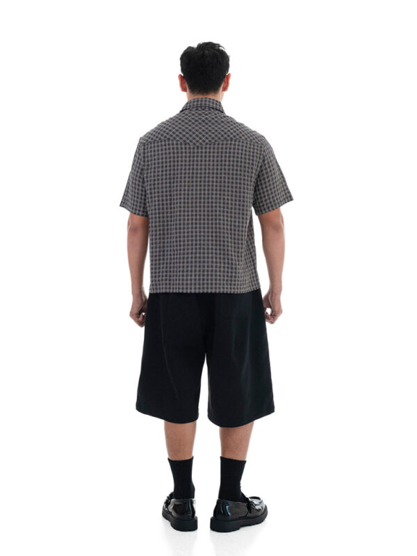HOWS｜BOXY Plaid Shirt / DARK MOSS