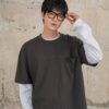 HOWS｜Basic TEE V.2 / LEAD GREY