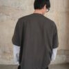 HOWS｜Basic TEE V.2 / LEAD GREY