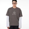 HOWS｜Ethereal TEE / LEAD GREY