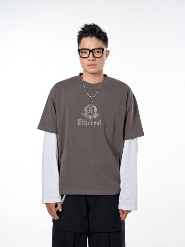 HOWS｜Ethereal TEE / LEAD GREY