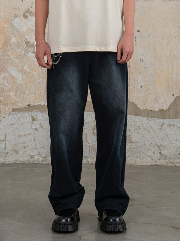 HOWS｜Inside-out Jeans Pants / Washed Black