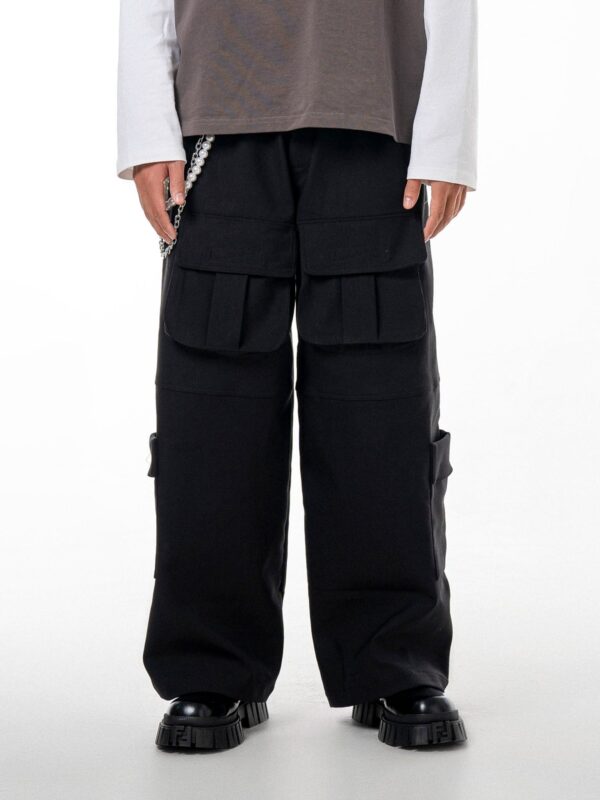 HOWS｜Double Pockets Pants / Black