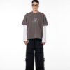 HOWS｜Ethereal TEE / LEAD GREY