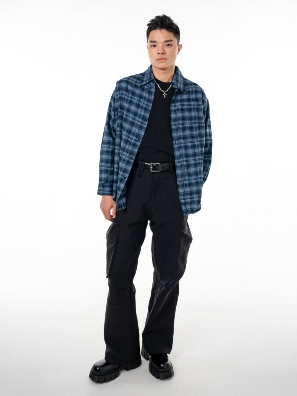 HOWS｜Flannel Shirt / BLUE