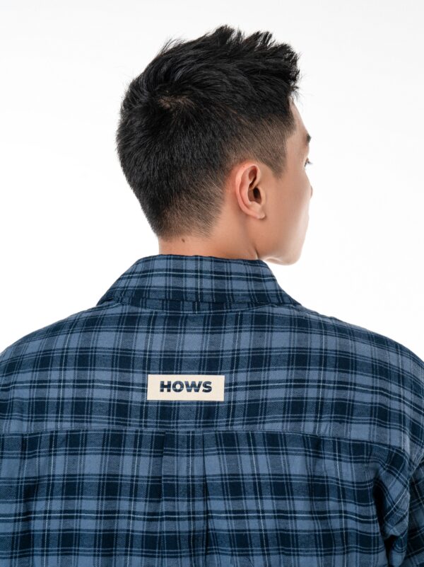 HOWS｜Flannel Shirt / BLUE